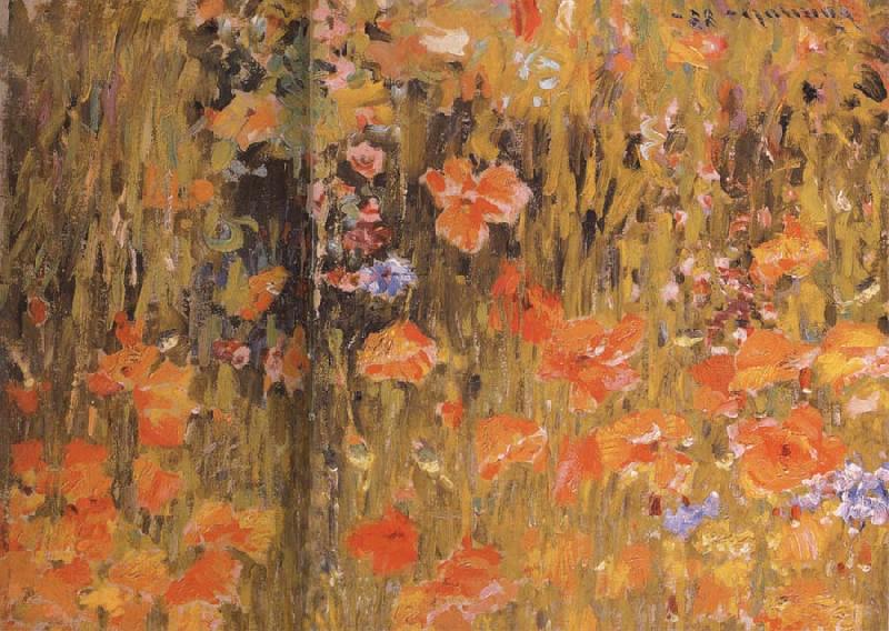 Robert William Vonnoh Poppies oil painting picture